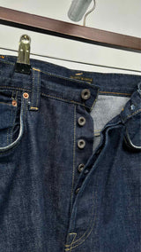 Kapital Kountry Okagilly Skelton Crochet-trim Jeans