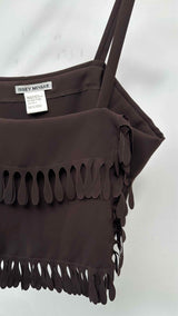 Issey Miyake Fringed Square Wrap Camisole