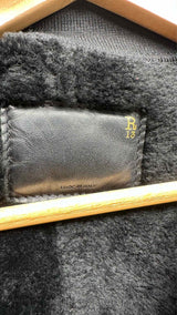 R13 Shearling MA-1 Bomber Jacket