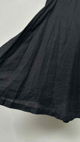 Comme Des Garcons High-Waist Rami Wide Skirt