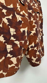 Acne Studios Leaf Pattern Cargo Shorts