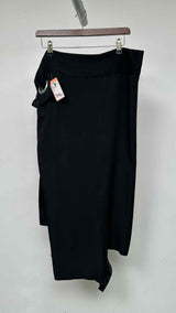 Yohji Yamamoto Tie Eyelet Asymmentry Midi Skirt