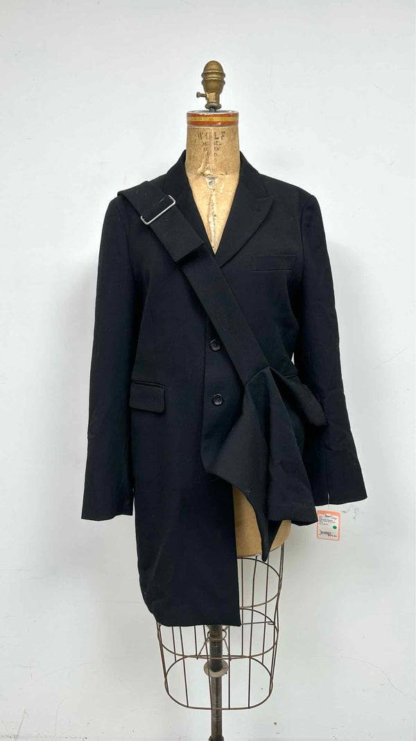 Comme Des GarÃ§ons Asymmetrical Cut-out Coat