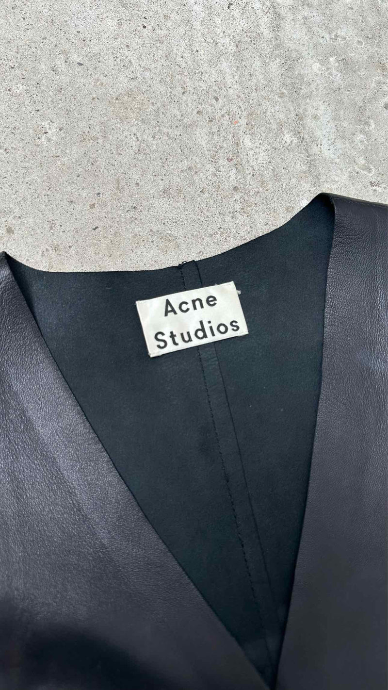 Acne Studios N/S Leather Dress