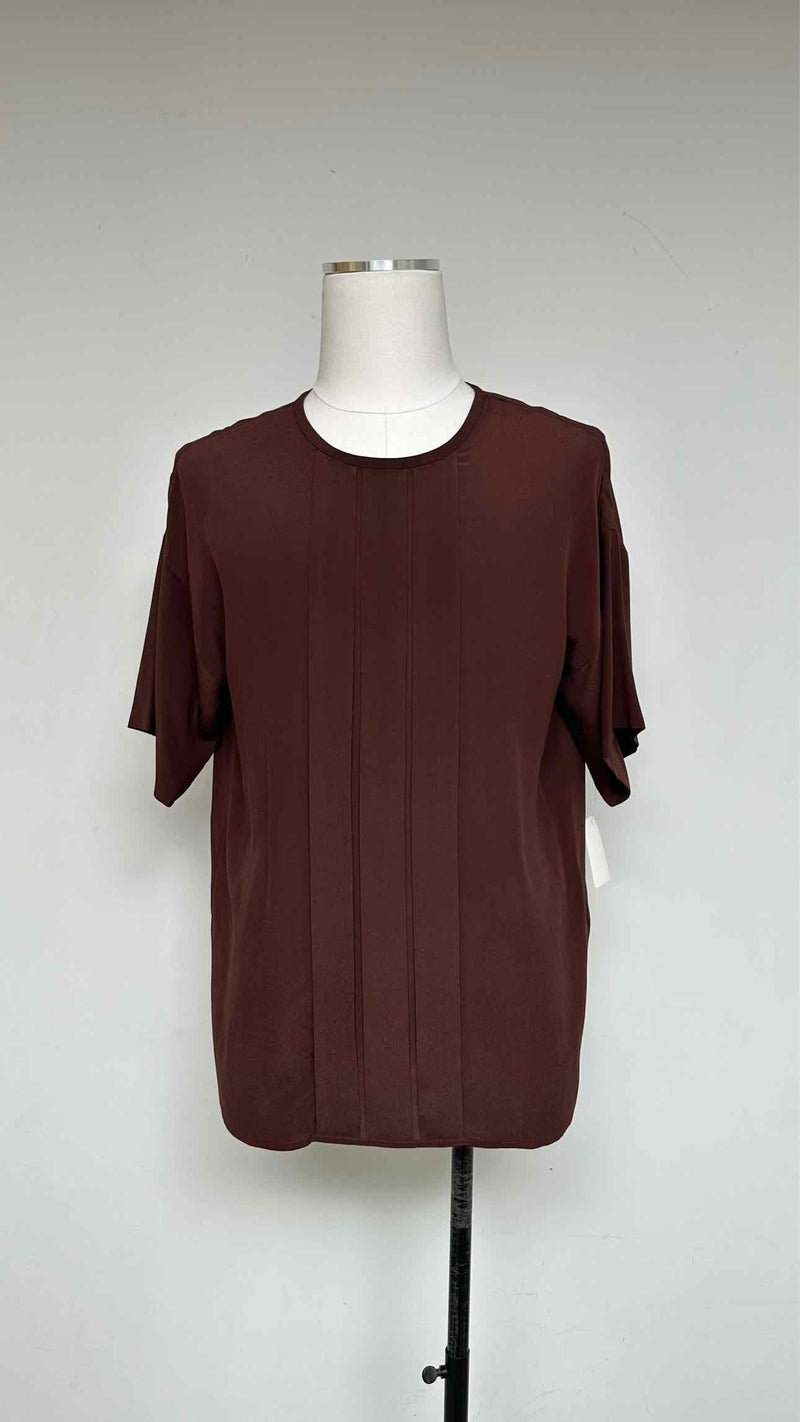 M missoni Silk Pleated T-shirt