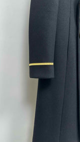 Saint Laurent Metal-button Double-breasted Military Chester Coat