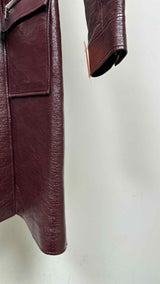 Courreges Vinyl Trench Coat