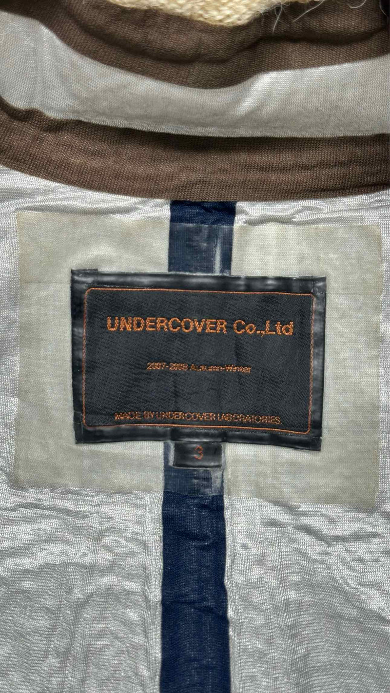 Undercover Knit-hybrid Tech Coat