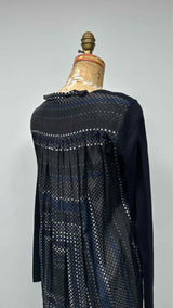 Sacai L/S Back Dot Reconstructed Dress