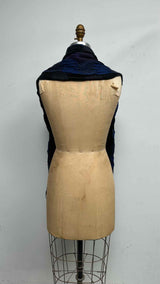 Issey Miyake Men Textured Pleated Fringe Scarf
