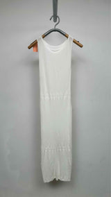 Issey Miyake Mini Fringe Hem Maxi Dress