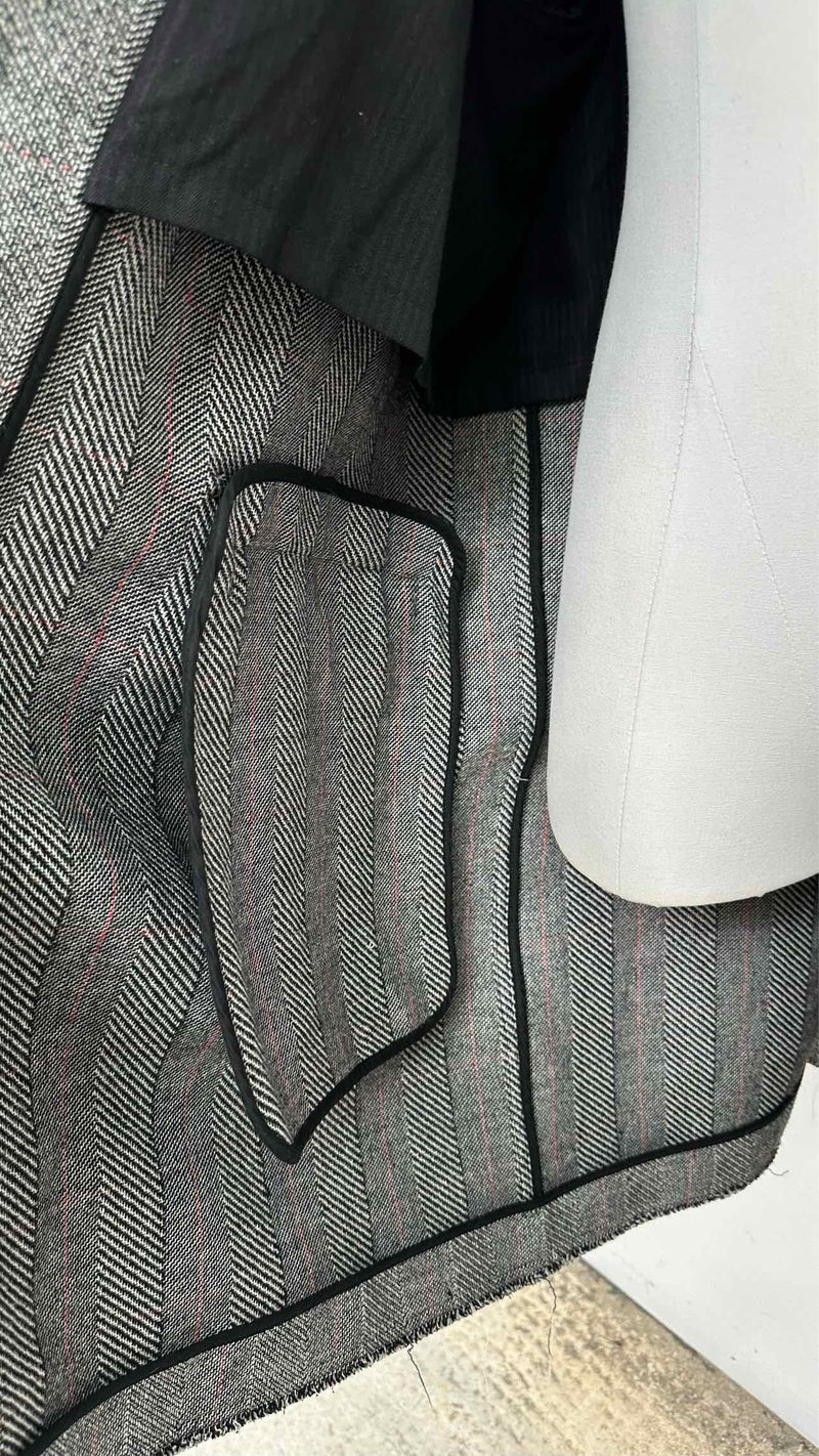 John Elliott Raw-edge Tweed Over Coat