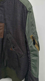 Men's Junya Watanabe MAN Check Insert MA-1 Jacket