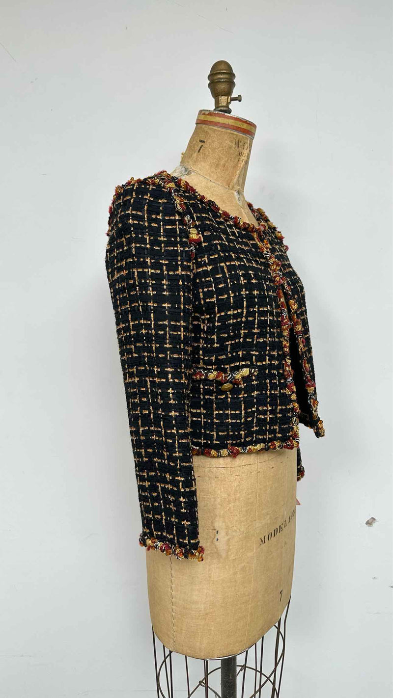 Chanel Ribbon Tweed Jacket