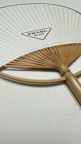 PRADA Diagnoel-Logp Hand Fan