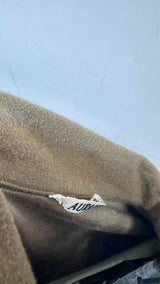 AURALEE Zip-up Wool Super-soft Flannel Shirt