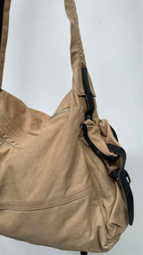 Dries Van Noten Flap Leather-trim Messenger Bag