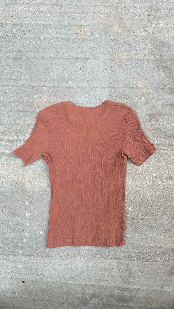 Haat Issey S/S Pleated Top
