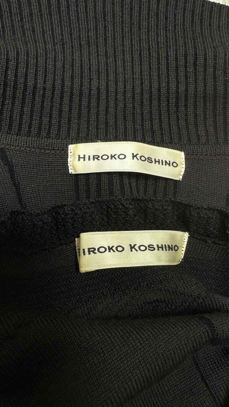 Hiroko Koshino Set Knit Top