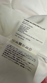 Comme Des Garcons Comme Des Garcons L/S Stand-collar Wrap-detailed Maxi Dress