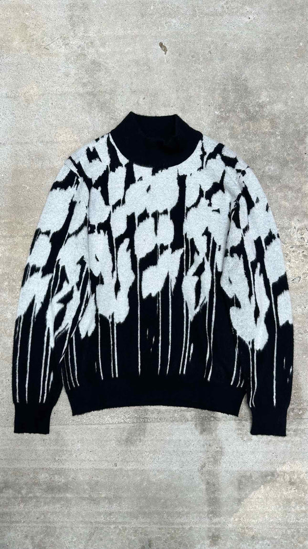 Dior Homme x Raymond Pettibon High-neck Sweater