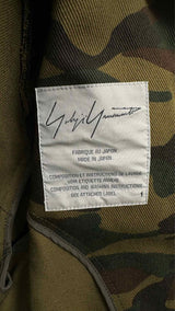 Yohji Yamamoto Reconstructed Camo Jacket