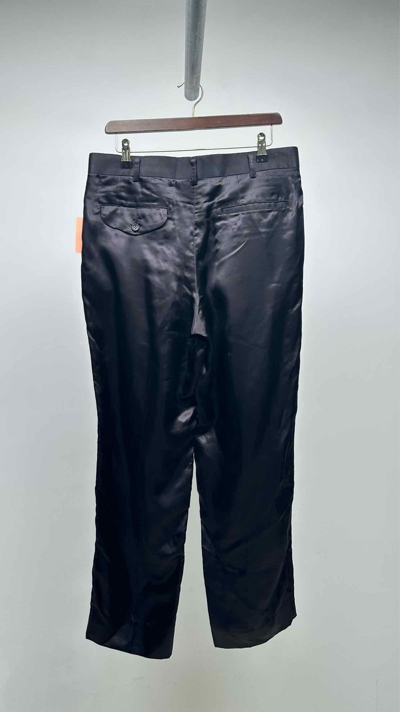 Comme Des Garçons Satin Cut-out Wide Pants