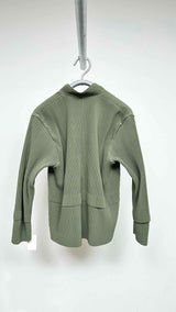 Homme Plisse Zip-up Mock-neck Cargo Jacket