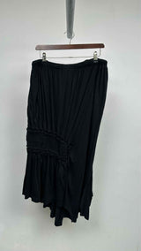 Ground Y Asymmetrical Pleated Easy Long Skirt