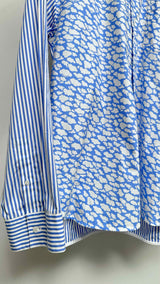 Marni Cloud & Stripe Print Poplin Shirt