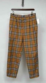 Burberry Check Tapered Pants