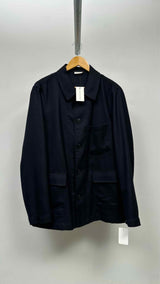 Dries Van Noten Pinstripe Worsted Wool Jacket