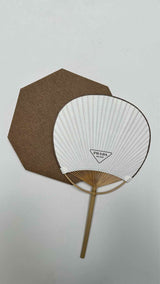 PRADA Diagnoel-Logp Hand Fan