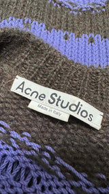 Acne Studios Distressed Border Sweater