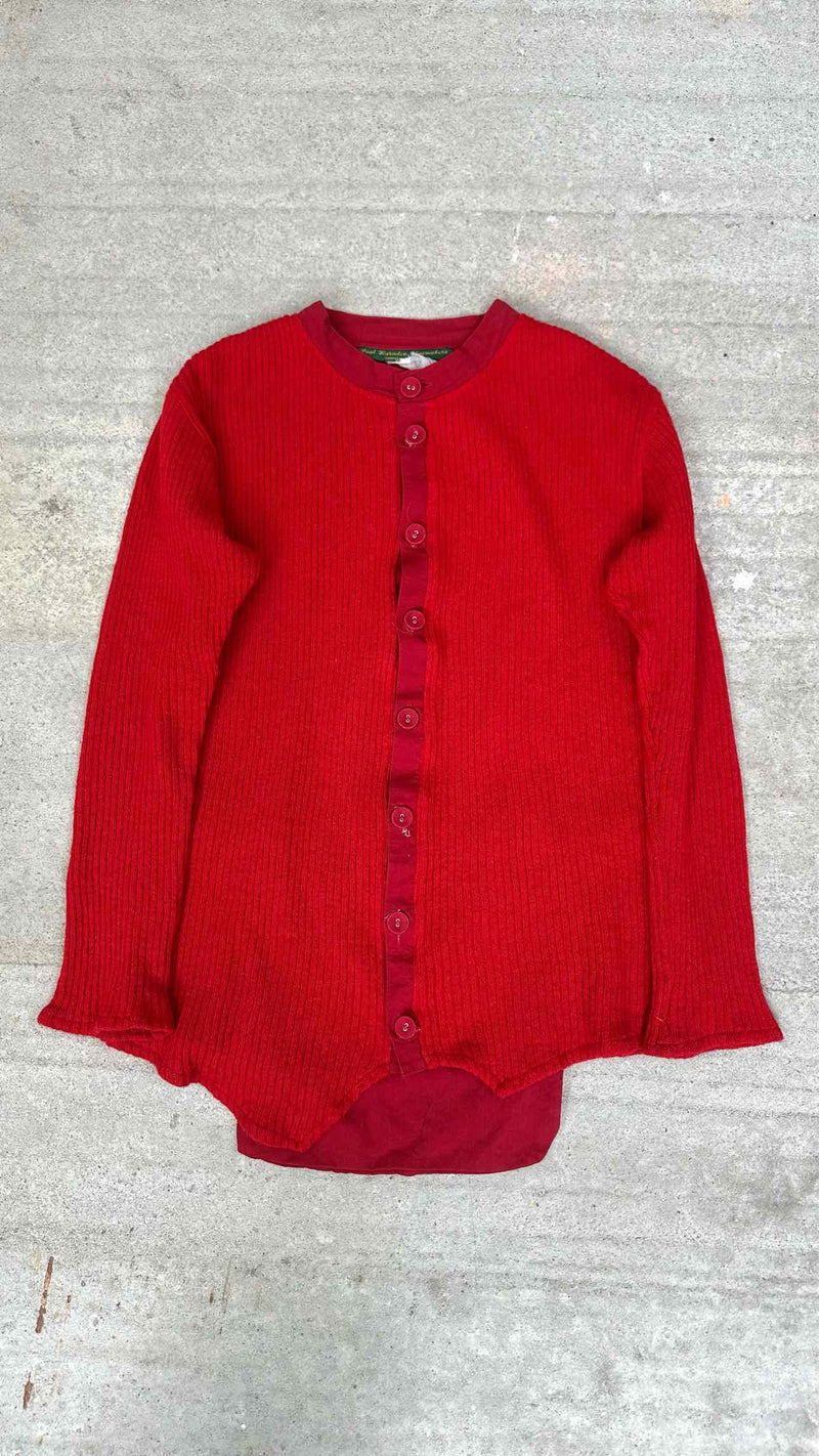 Paul Harnden Rib Long Cardigan