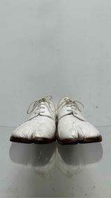 Margiela Crincle Leather Tabi Derby Shoes