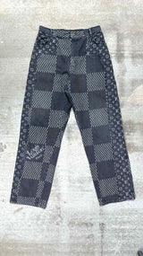 Louis Vuitton x  Nigo Monogram Jacquard Jeans