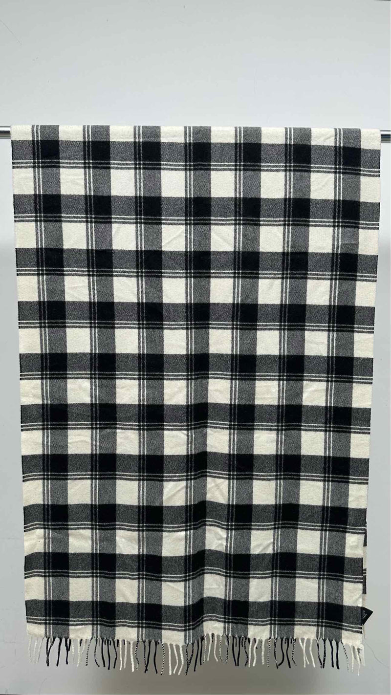 Saint Laurent Check Scarf