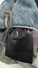 Devoa Stained Baggy Jeans