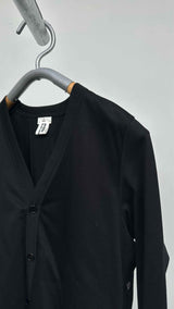 Noir Kei Ninomiya Tulle-bottom Light Cardigan