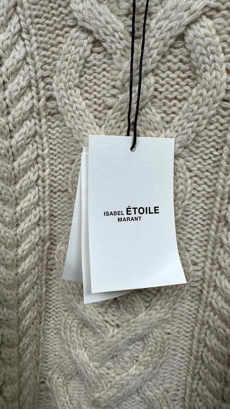 Isabel Marant Wide-sleeve Cable Sweater