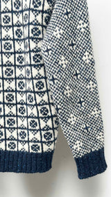 Thom Browne Fair Isle Jacquard Cardigan