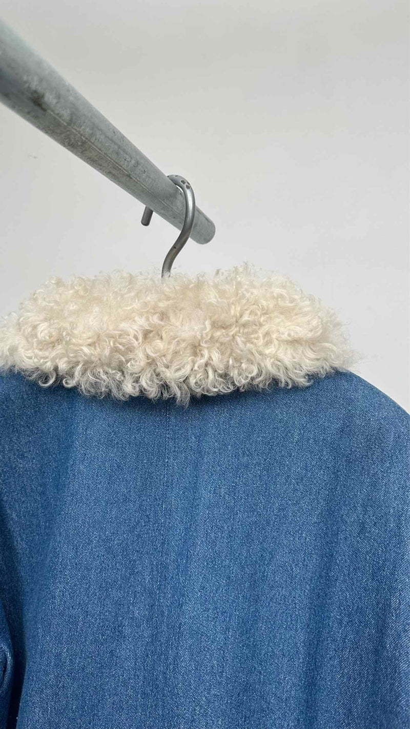 Sandy Liang Fur-lining Citroen Coat