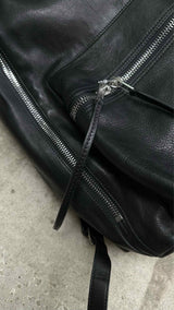 Rick Owens Leather Backpack