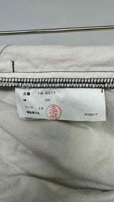 Black Comme Des GarÃ§ons Polka-Dot Wide Long Skirt