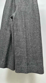 Khaite Teyana Pleated Herringbone Pants