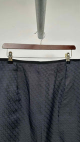 Valentino Polka-Dot Sheer Silk Skirt