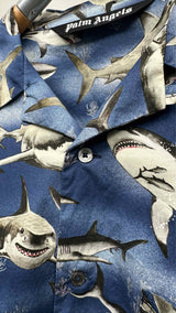 Palm Angels Shark Print S/S Shirt