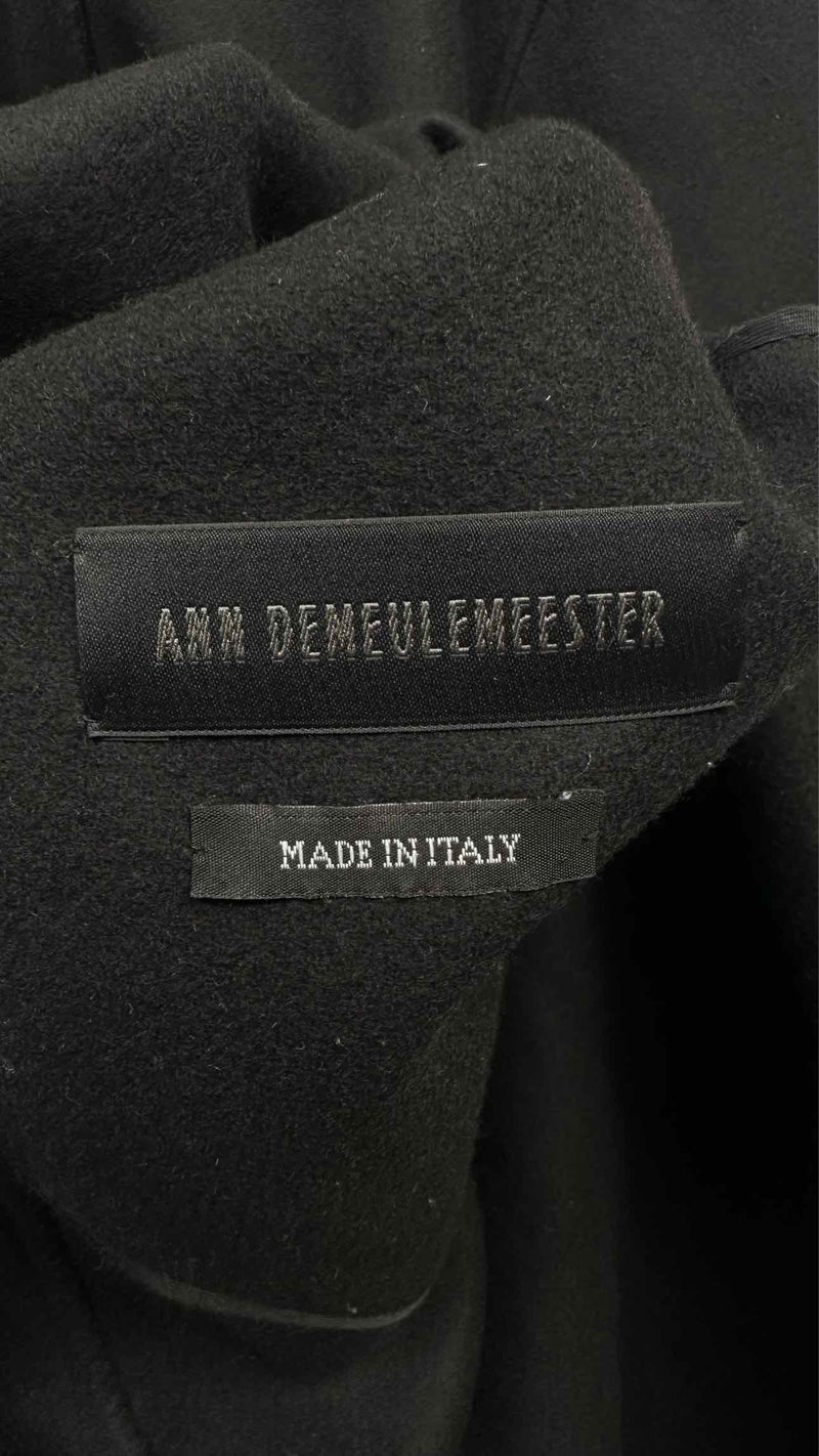 Ann Demeulemeester Double-breast Oversized Long Coat