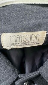Matsuda Wool Long Trench Coat